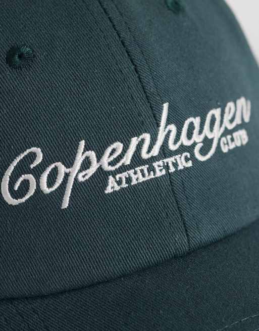 My Accessories Copenhagen baseball cap in green, 2 of 3