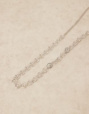 My Accessories Curve Mini Spiral Chain Belt