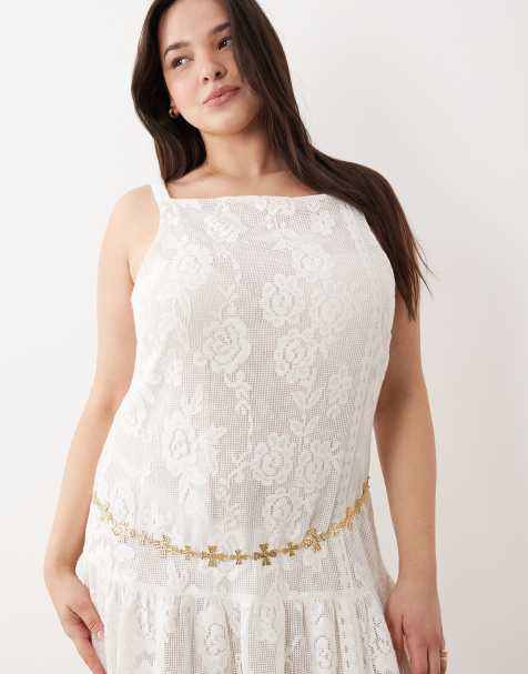 My Accessories Curves – Guldfärgat kedjeskärp med kors - view 1