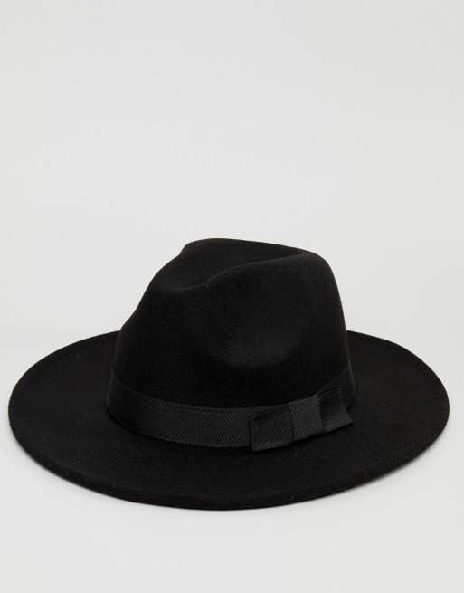 My Accessories - Fedora nero regolabile, 2 di 4