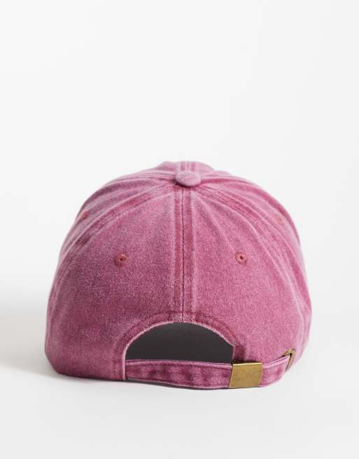 My Accessories - gorra con estampado Portobello en rojo, 3 de 3