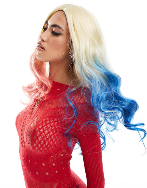 My Accessories Halloween harley quinn wig, 4 of 4