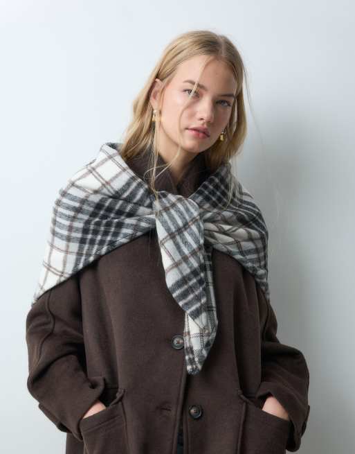 My Accessories heritage check triangle scarf, 3 of 5