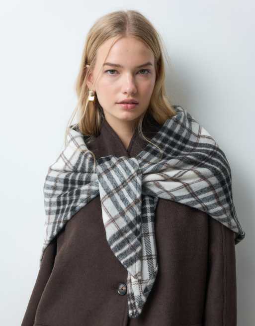 My Accessories heritage check triangle scarf, 5 of 5