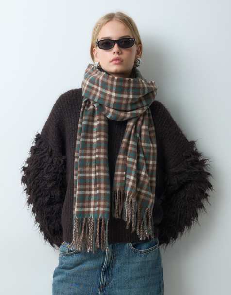 My Accessories - Heritage - Sciarpa marrone a quadri - view 1