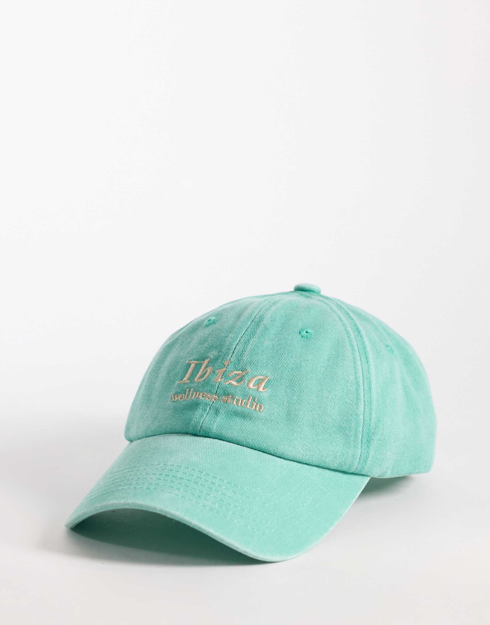 my accessories ibiza washed cap in mint