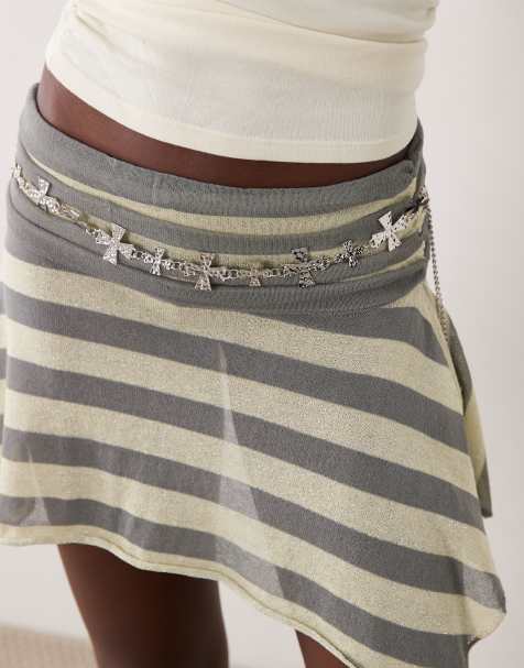 My Accessories - Kettingriem met kruisjes in zilver - view 1