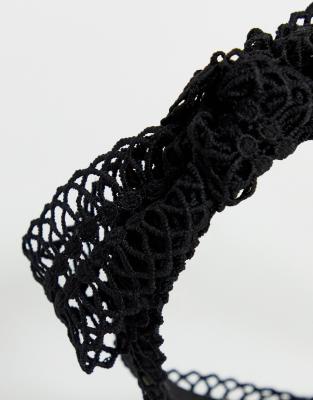 Noir LondonBandeau Accessories À Nœud Exclusivité Crochet Au En My 7Ibgv6fmYy