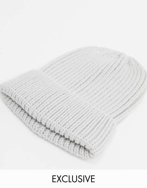 My Accessories London - Bonnet en tissu - Gris - Exclusivité - view 1