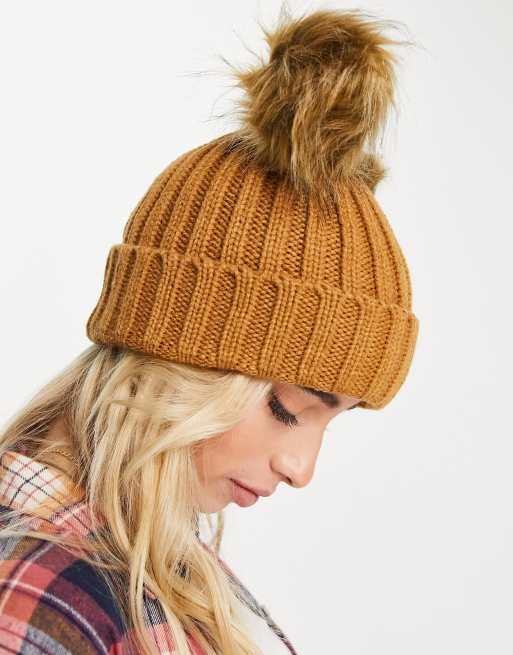 My Accessories London - Brun hue med to kvaster - Kun hos ASOS, 4 af 4
