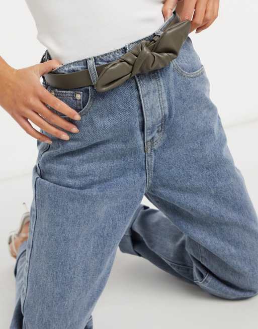 Jean shop ceinture noeud