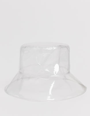 clear bucket hat