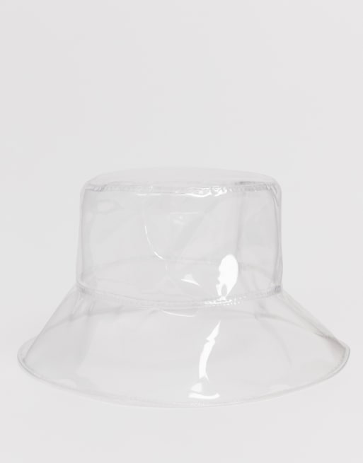 Transparent store bucket hat