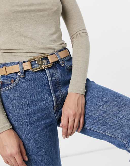 Boyfriend Belt in Camel