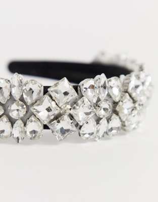 Exclusivité Bandeau De Large Cristaux AccessoriesLondon My Orné TF3KJul1c