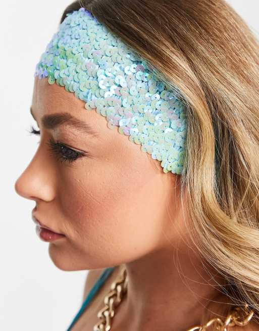 Sequin headband deals