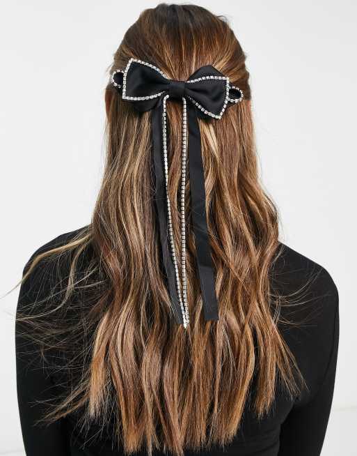 Revolution Haircare Velvet Bow Hair Clip