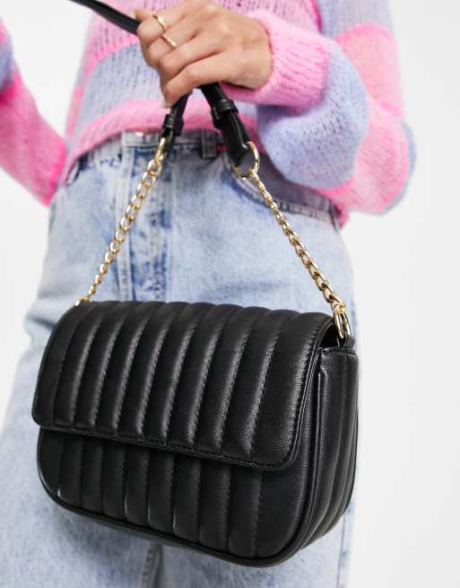 So Luxe Quilted Faux Leather Crossbody Bag