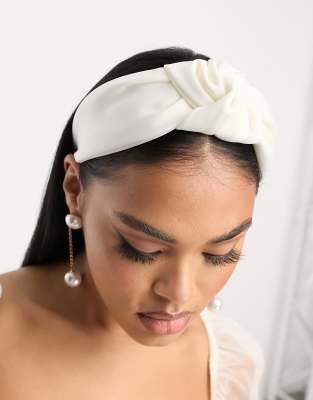 My Accessories London Satin Headband