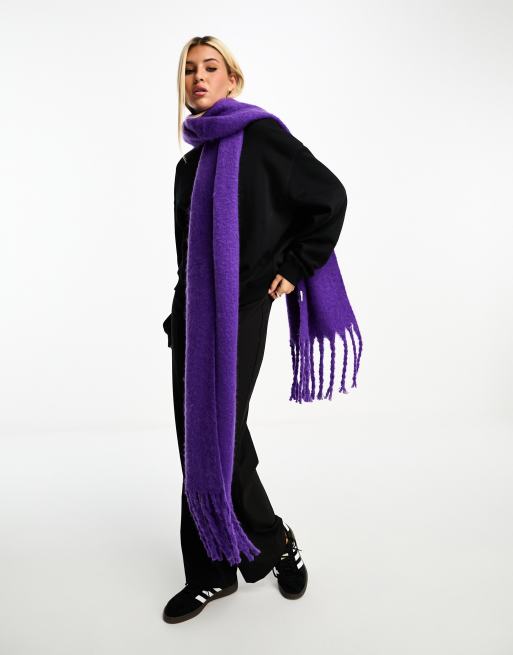 Purple blanket sale scarf