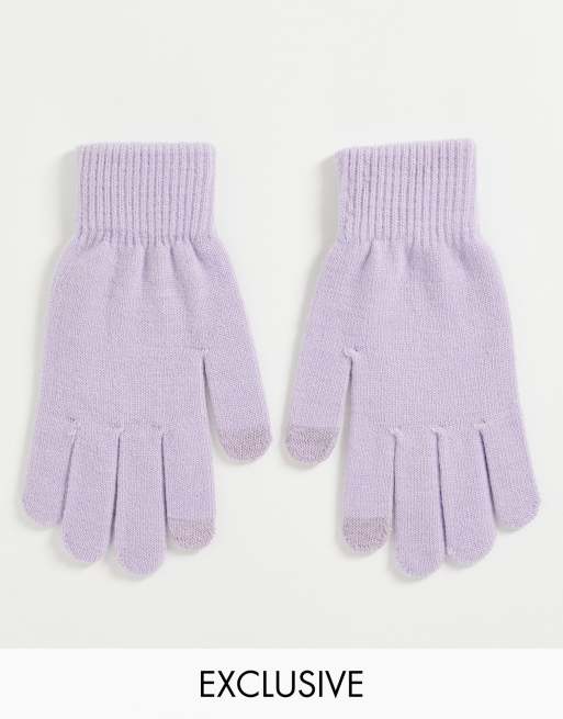 My Accessories London – Syrénfärgade pekskärmshandskar, endast hos ASOS