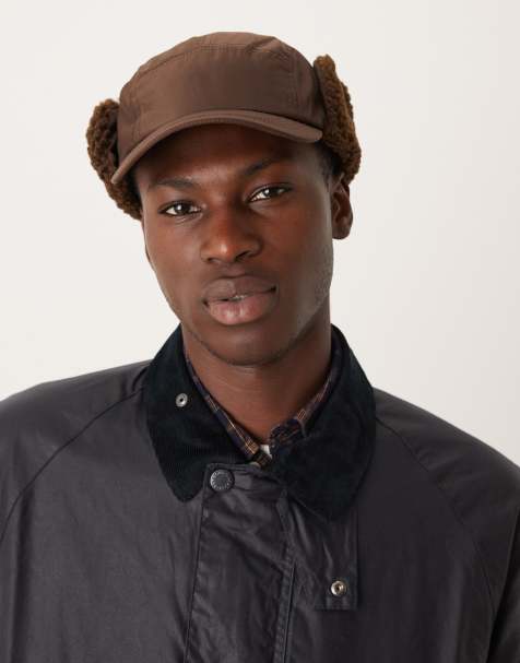 My Accessories Man - Casquette baseball avec revers et rabats oreilles - Marron - view 1
