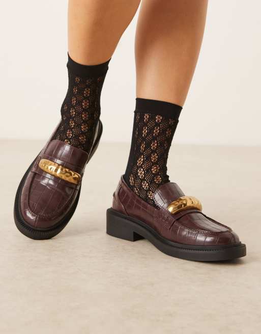 My Accessories mesh pointelle socks in black
