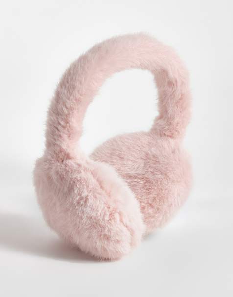 My Accessories nauszniki z różowego faux-fur - view 1