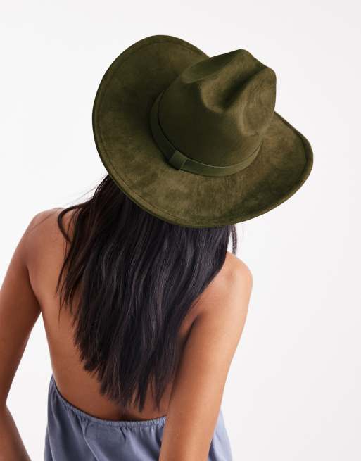 My Accessories - Olivengrøn cowboyhat, 2 af 3