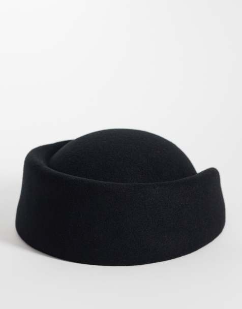 My Accessories pillbox hat in black - view 1