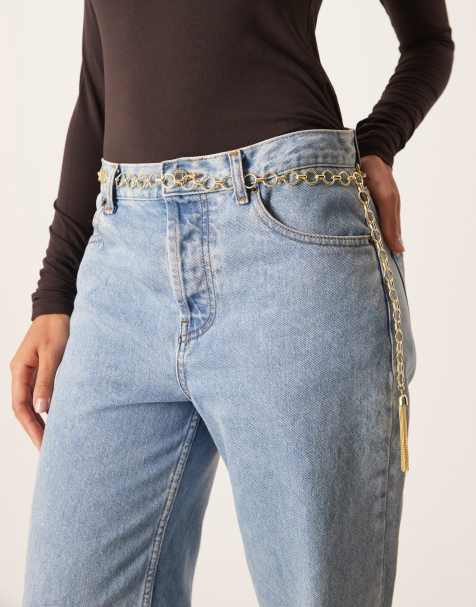 My Accessories - Schakelriem met kwastje in goudkleur - view 1