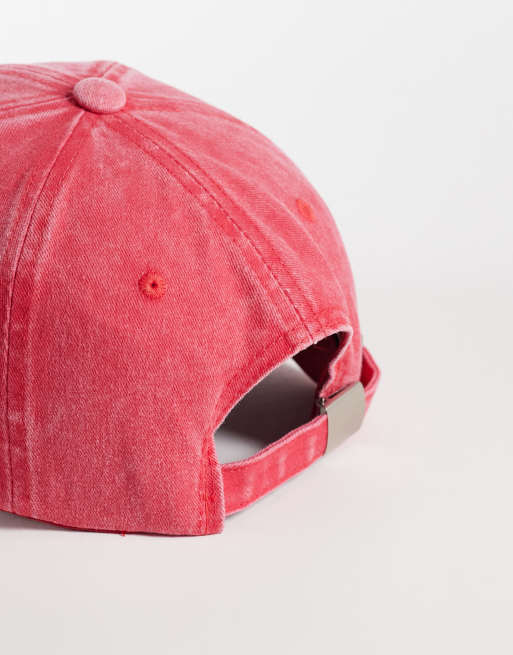 My Accessories Seattle baseball cap in red, 3 of 3
