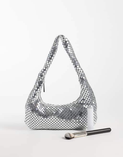 My Accessories shoulder bag in silver chainmail, 2 of 4
