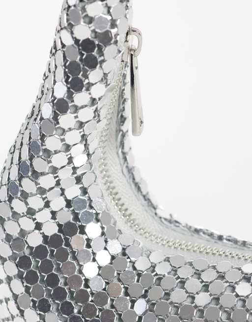 My Accessories shoulder bag in silver chainmail, 3 of 4