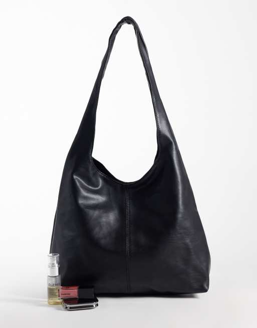 My Accessories slouchy shoulder bag in black, 2 of 4