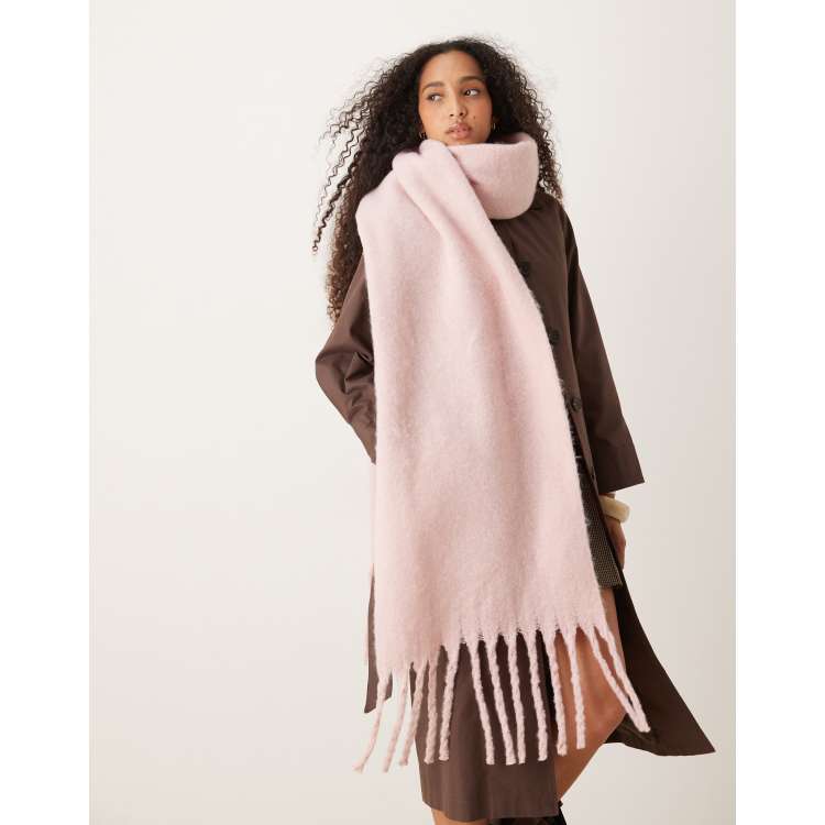 Amazon.com: Large Chunky Plaid Scarf Checked Oversized  Oversized Blanket Scarf main image 1