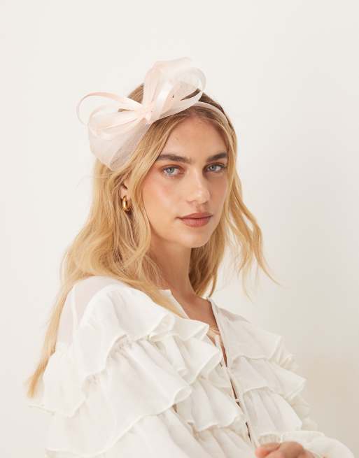millinery mino】Frill ribbon Headband Frill ribbon Headband