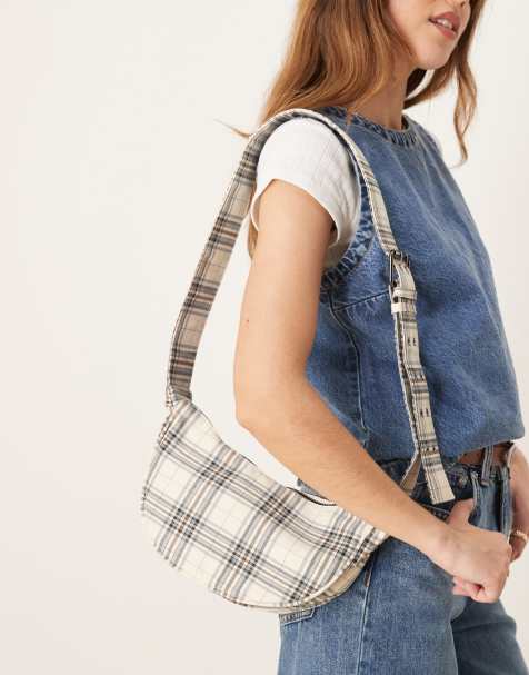My Accessories – Torebka crossbody w kratę - view 1