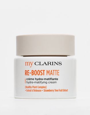 My Clarins - RE-BOOST Hydra-Mattifying Cream - Mattierende Creme, 50 ml-Keine Farbe