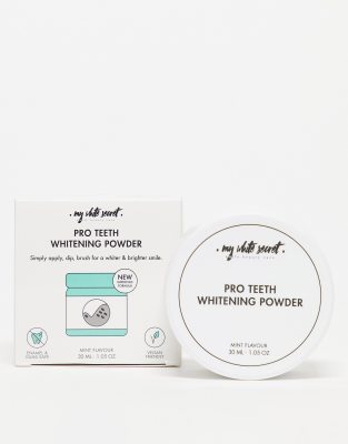 My White Secret Pro Teeth Whitening Powder-No colour