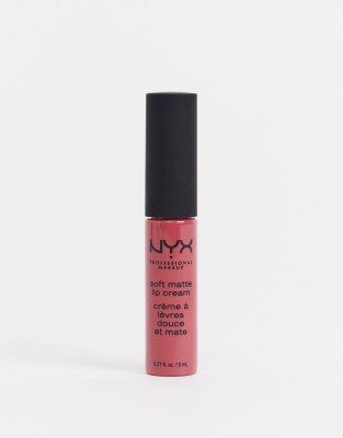 фото Мягкий матовый крем для губ nyx professional makeup (sao paulo)-розовый цвет