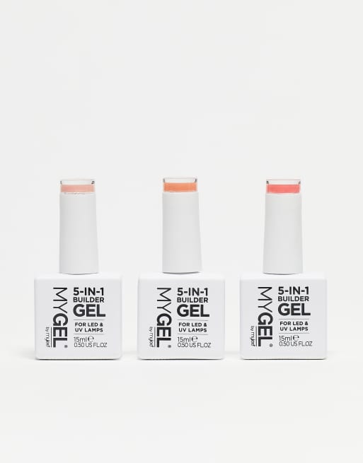MYGEL by Mylee 5 in 1 Builder Gel Au Natural Trio (Save 18%)