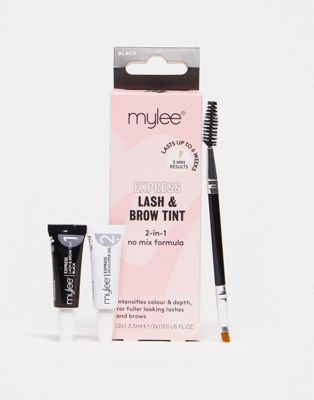 Mylee Express 2 in 1 Lash and Brow Tint - Black - ASOS Price Checker