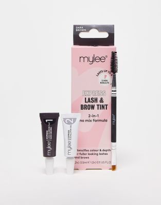 Mylee Express 2 in 1 Lash and Brow Tint - Dark Brown | ASOS