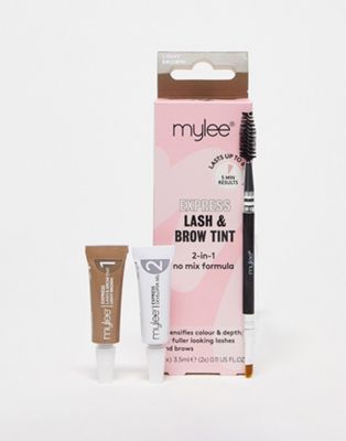 Mylee Express 2 in 1 Lash and Brow Tint - Light Brown