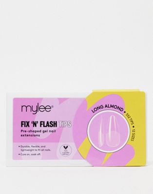 Mylee FIX 'N' FLASH Tips - Long Almond