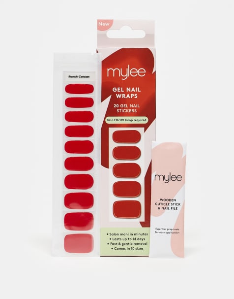 Mylee Gel Nail Wraps French Cancan - view 1