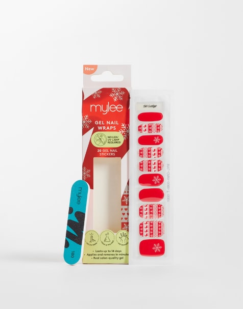 Mylee Gel Nail Wraps - Ski Lodge - view 1