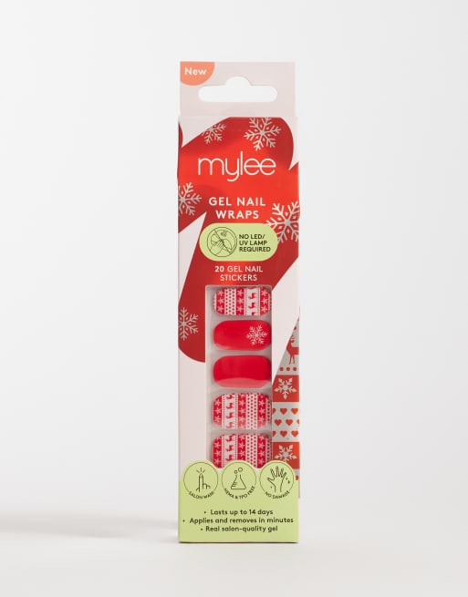 Mylee Gel Nail Wraps - Ski Lodge, 3 of 4