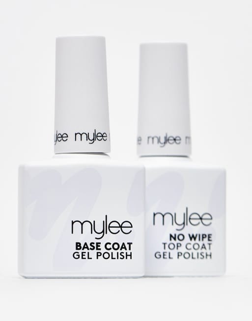 Mylee Gel Polish Base & No Wipe Top Coat Duo 2x10ml, 4 of 4